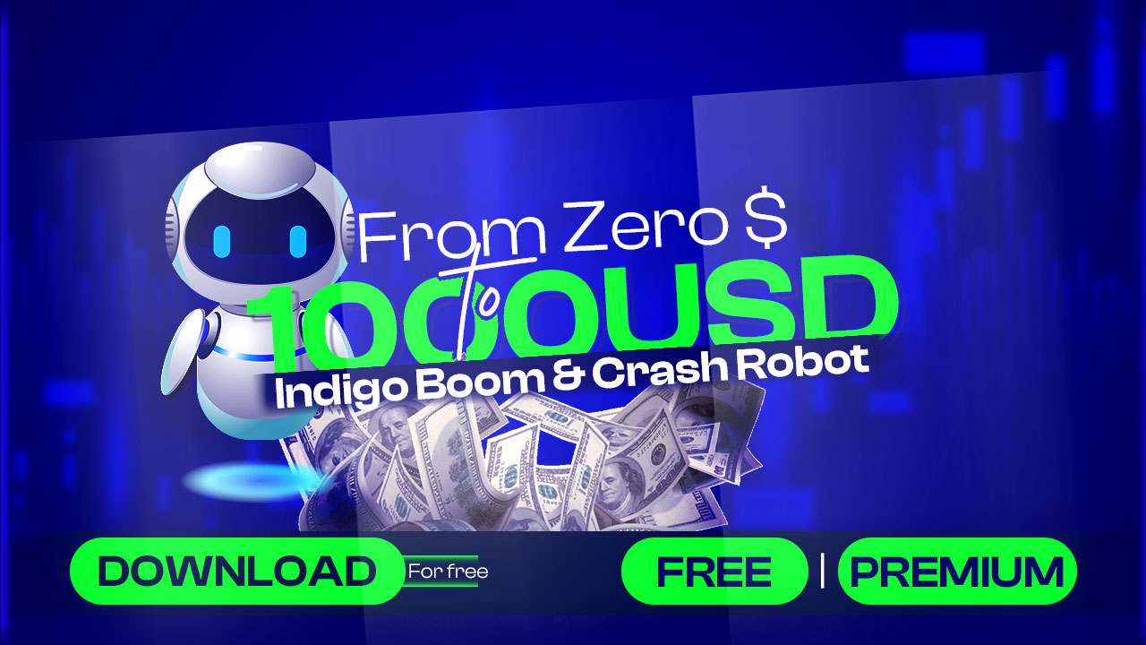 Boom and Crash Indigo Robot